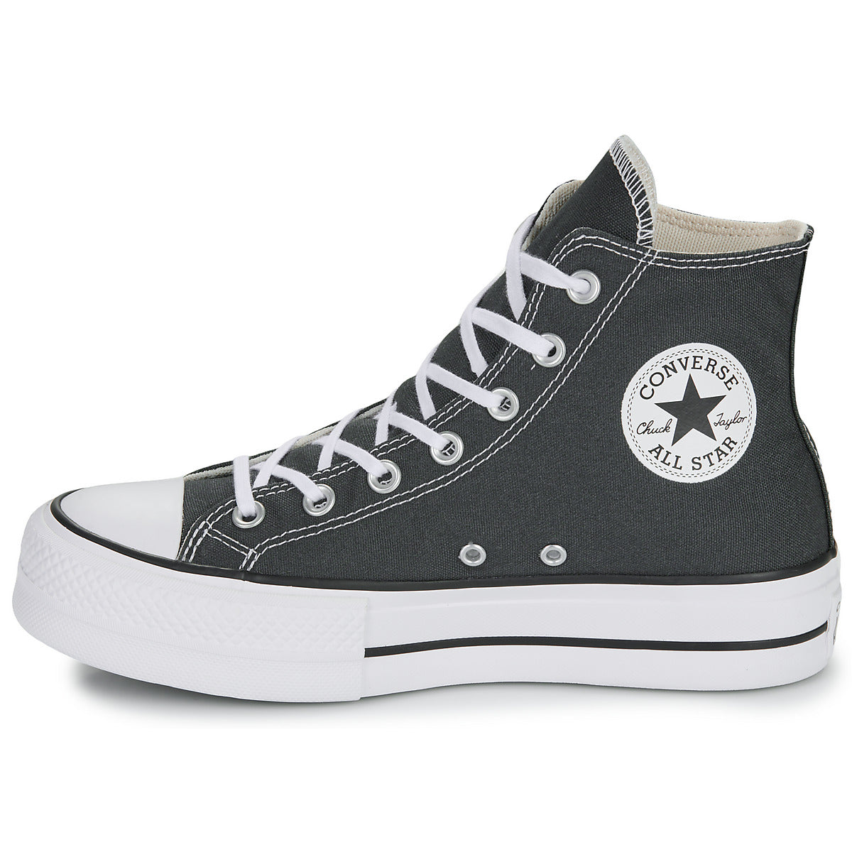 Sneakers alte Donna Converse  CHUCK TAYLOR ALL STAR LIFT  Kaki