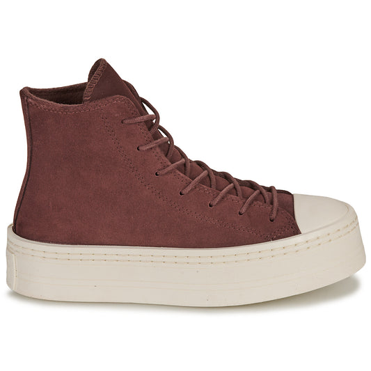 Sneakers alte Donna Converse  CHUCK TAYLOR ALL STAR MODERN LIFT WINTER  Bordeaux