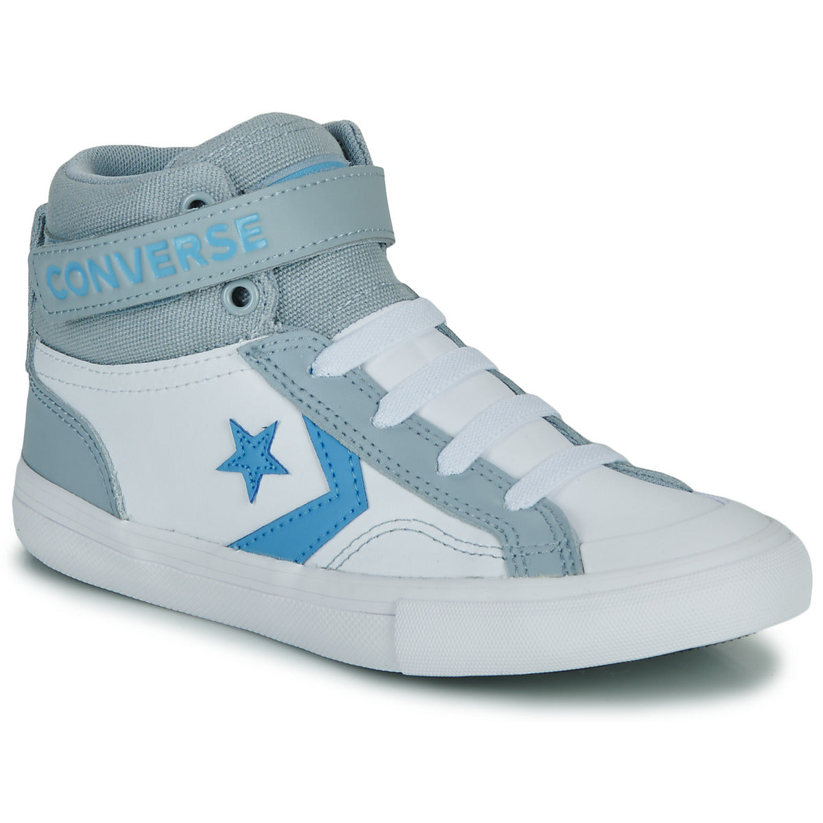 Scarpe bambini ragazzo Converse  PRO BLAZE STRAP SPORT REMASTERED  Bianco