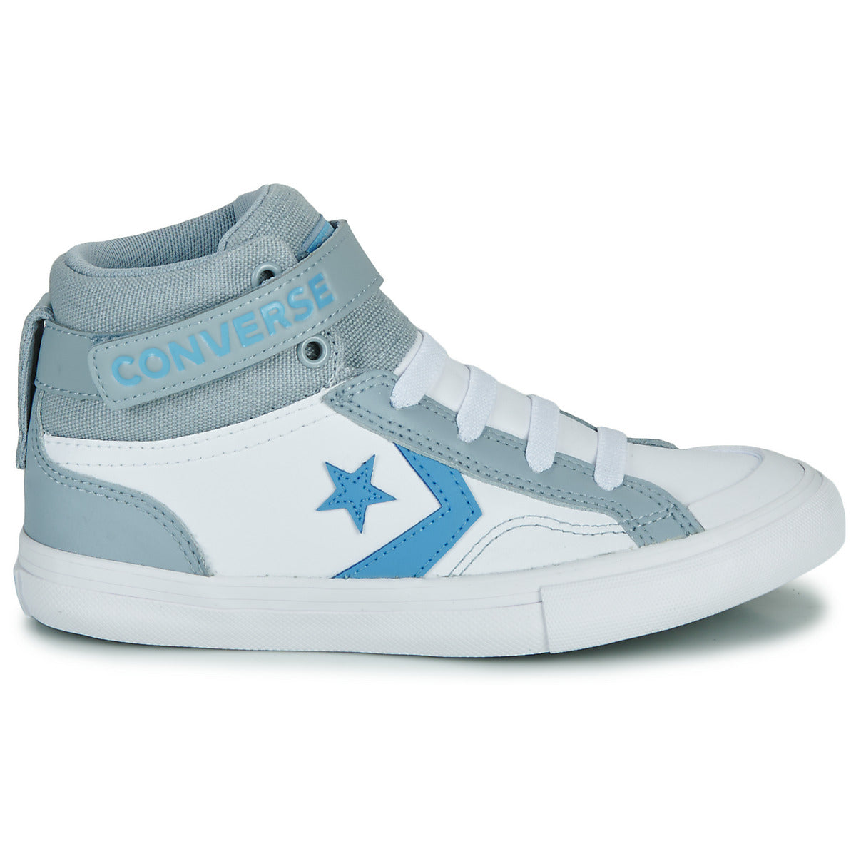 Scarpe bambini ragazzo Converse  PRO BLAZE STRAP SPORT REMASTERED  Bianco