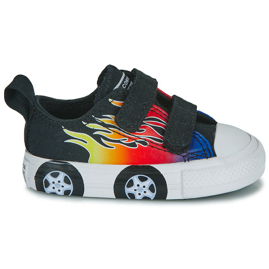 Scarpe bambini ragazzo Converse  CHUCK TAYLOR ALL STAR EASY-ON CARS  Nero