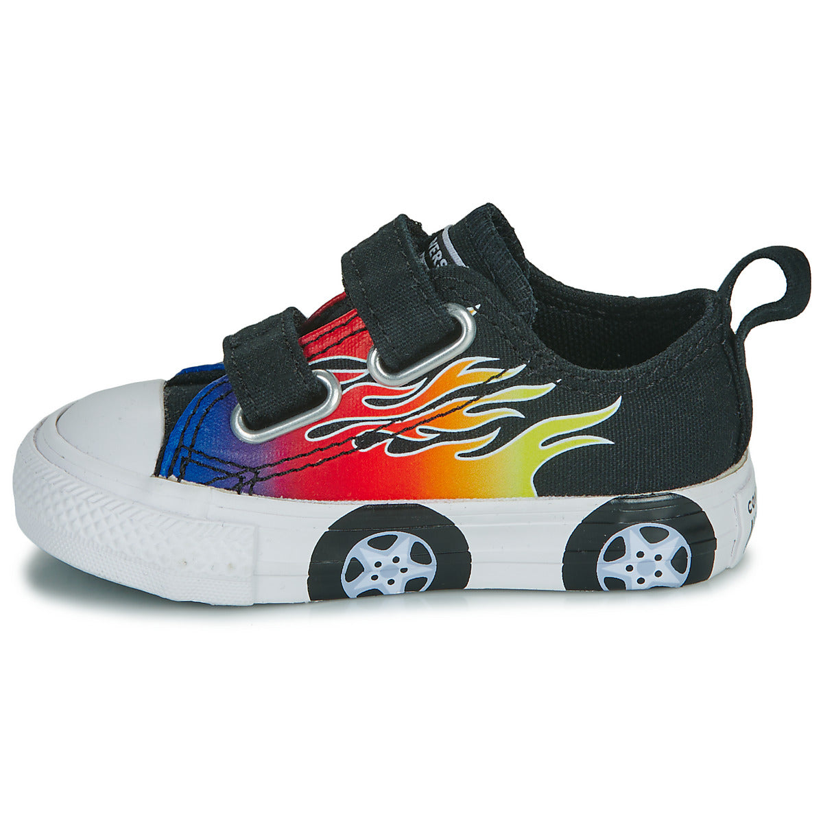 Scarpe bambini ragazzo Converse  CHUCK TAYLOR ALL STAR EASY-ON CARS  Nero