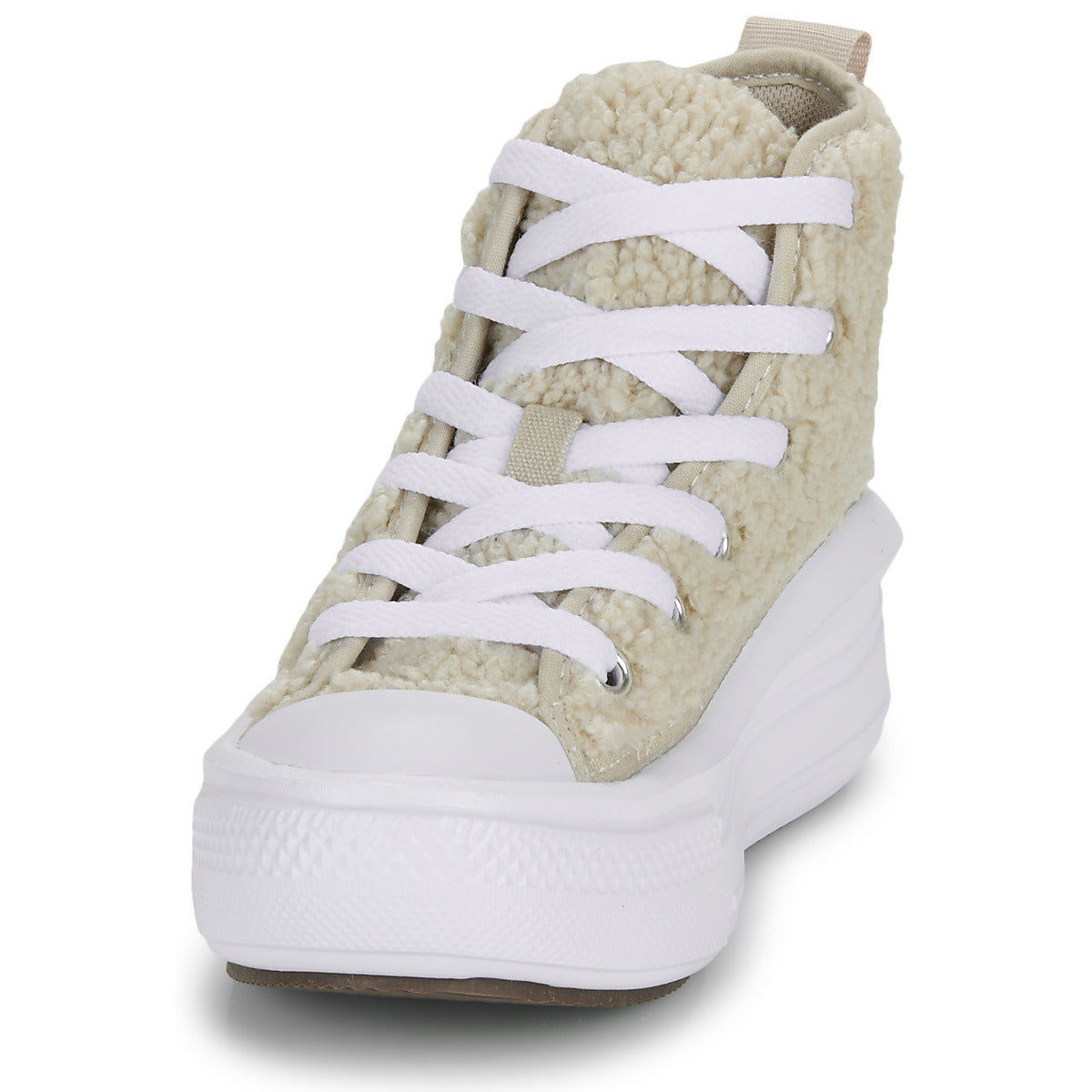 Scarpe bambini ragazza Converse  CHUCK TAYLOR ALL STAR PLATFORM MOVE WARM WINTER ESSENTIALS  Beige