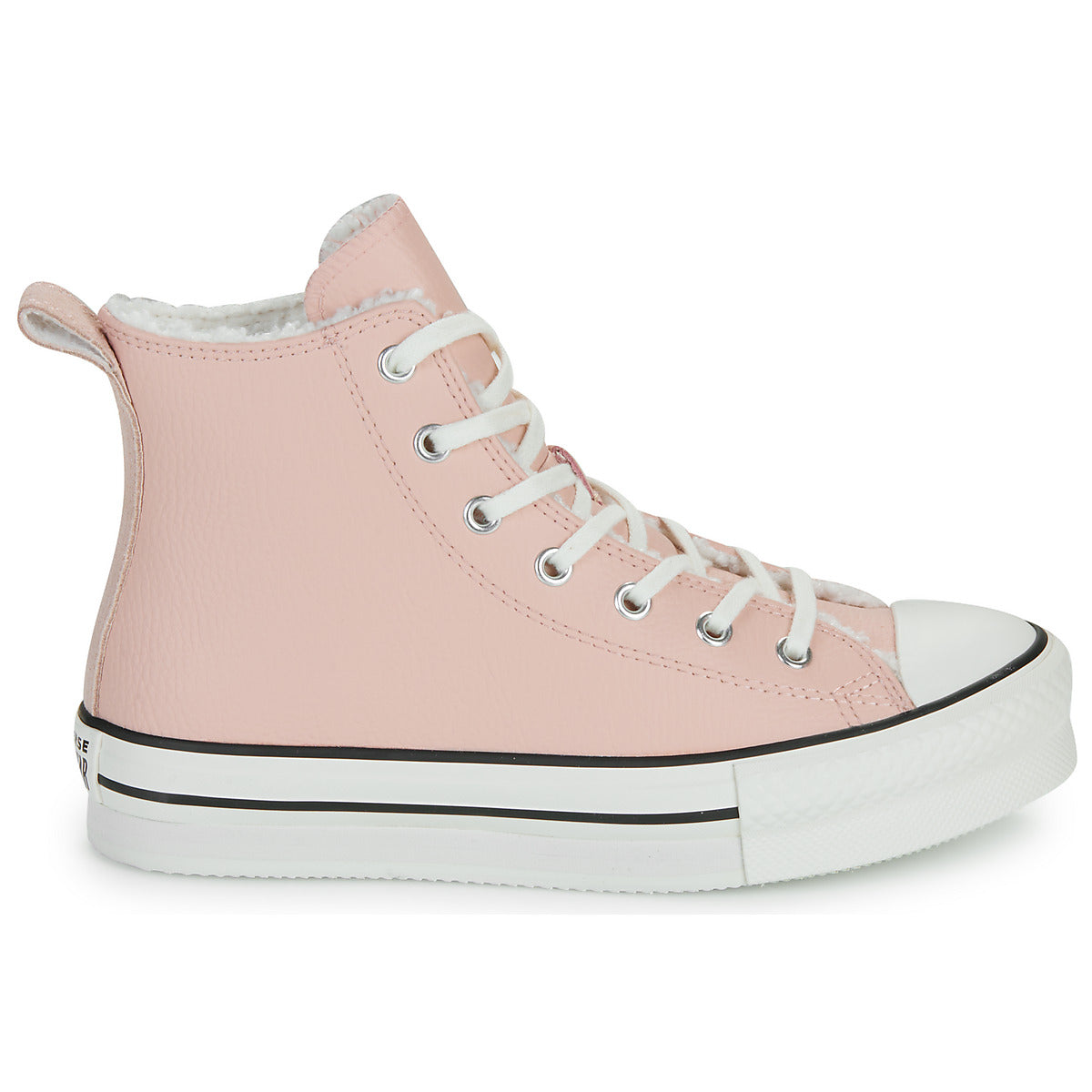 Scarpe bambini ragazza Converse  CHUCK TAYLOR ALL STAR PLATFORM LIFT WARM WINTER ESSENTIALS  Rosa