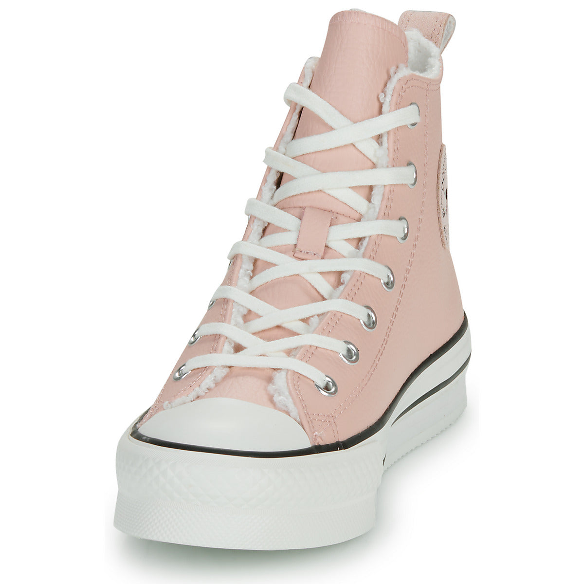 Scarpe bambini ragazza Converse  CHUCK TAYLOR ALL STAR PLATFORM LIFT WARM WINTER ESSENTIALS  Rosa