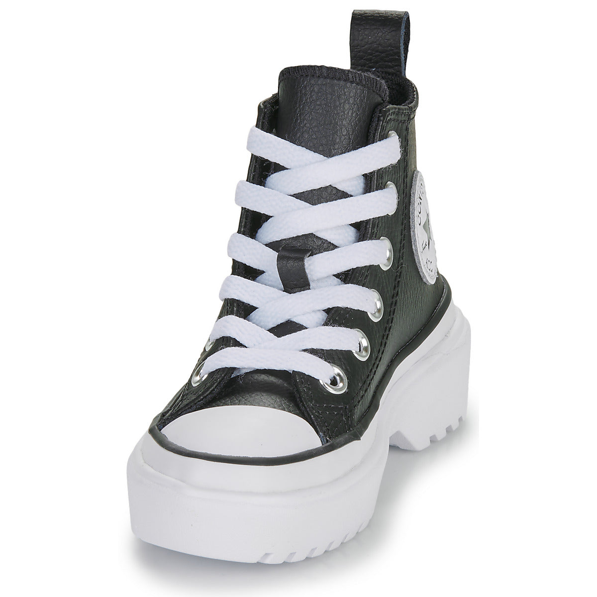 Scarpe bambini ragazza Converse  CHUCK TAYLOR ALL STAR LUGGED LIFT PLATFORM LEATHER  Nero