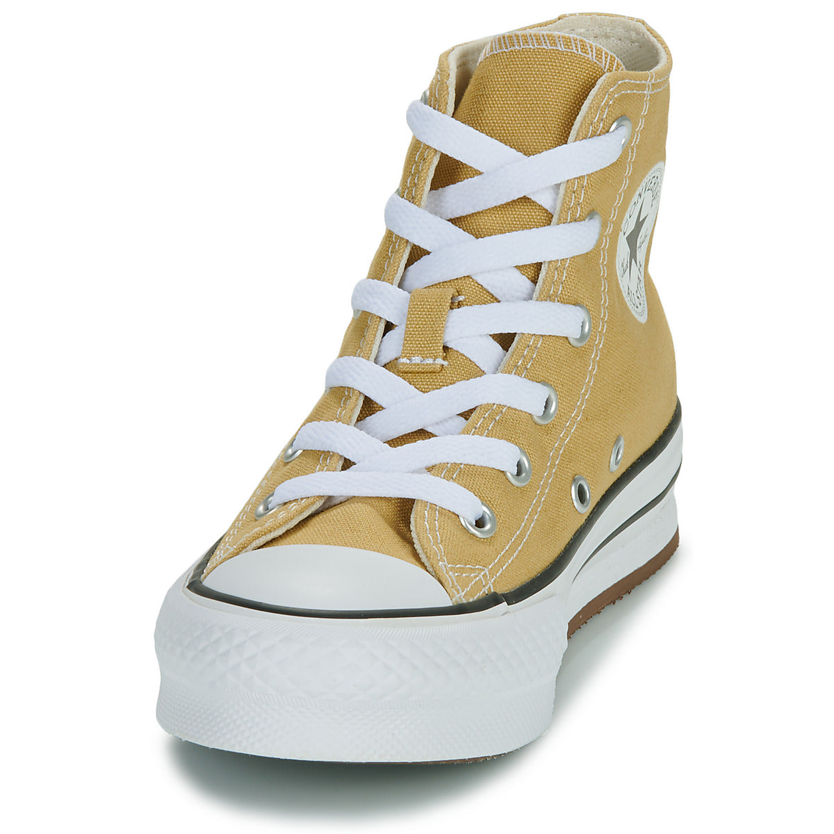 Scarpe bambini ragazza Converse  CHUCK TAYLOR ALL STAR EVA LIFT  Giallo