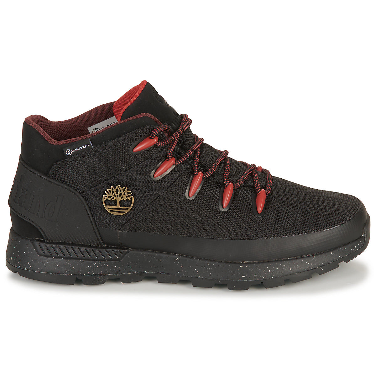 Sneakers alte Uomo Timberland  SPRINT TREKKER MID FAB WP  Nero