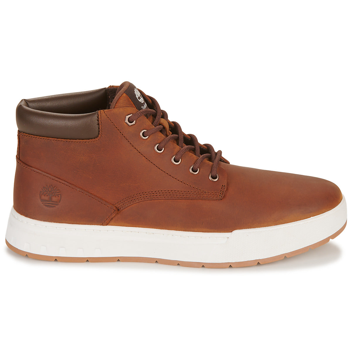 Sneakers alte Uomo Timberland  MAPLE GROVE LEATHER CHUKKA  Marrone