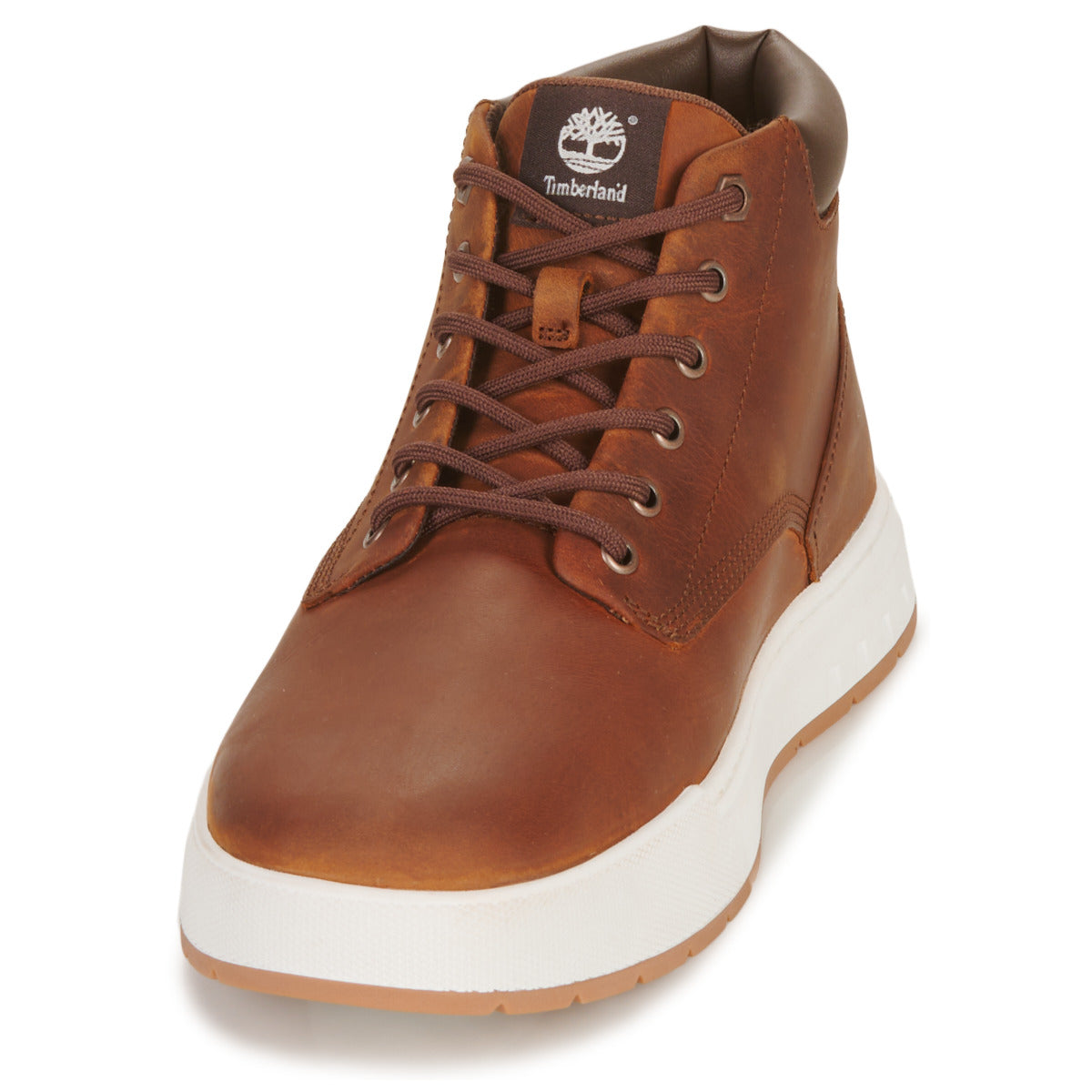 Sneakers alte Uomo Timberland  MAPLE GROVE LEATHER CHUKKA  Marrone