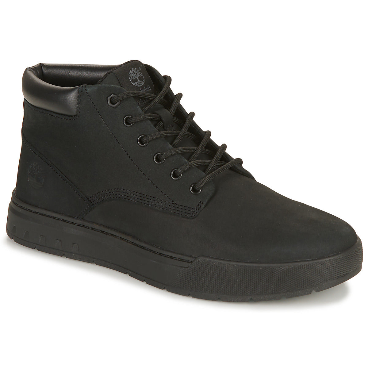 Sneakers alte Uomo Timberland  MAPLE GROVE LEATHER CHUKKA  Nero