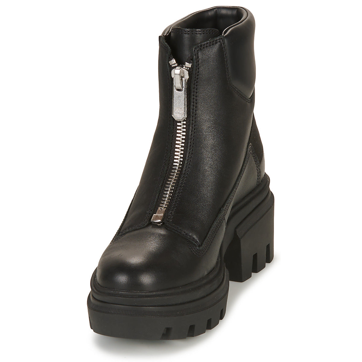 Stivaletti Donna Timberland  EVERLEIGH BOOT FRONT ZIP  Nero