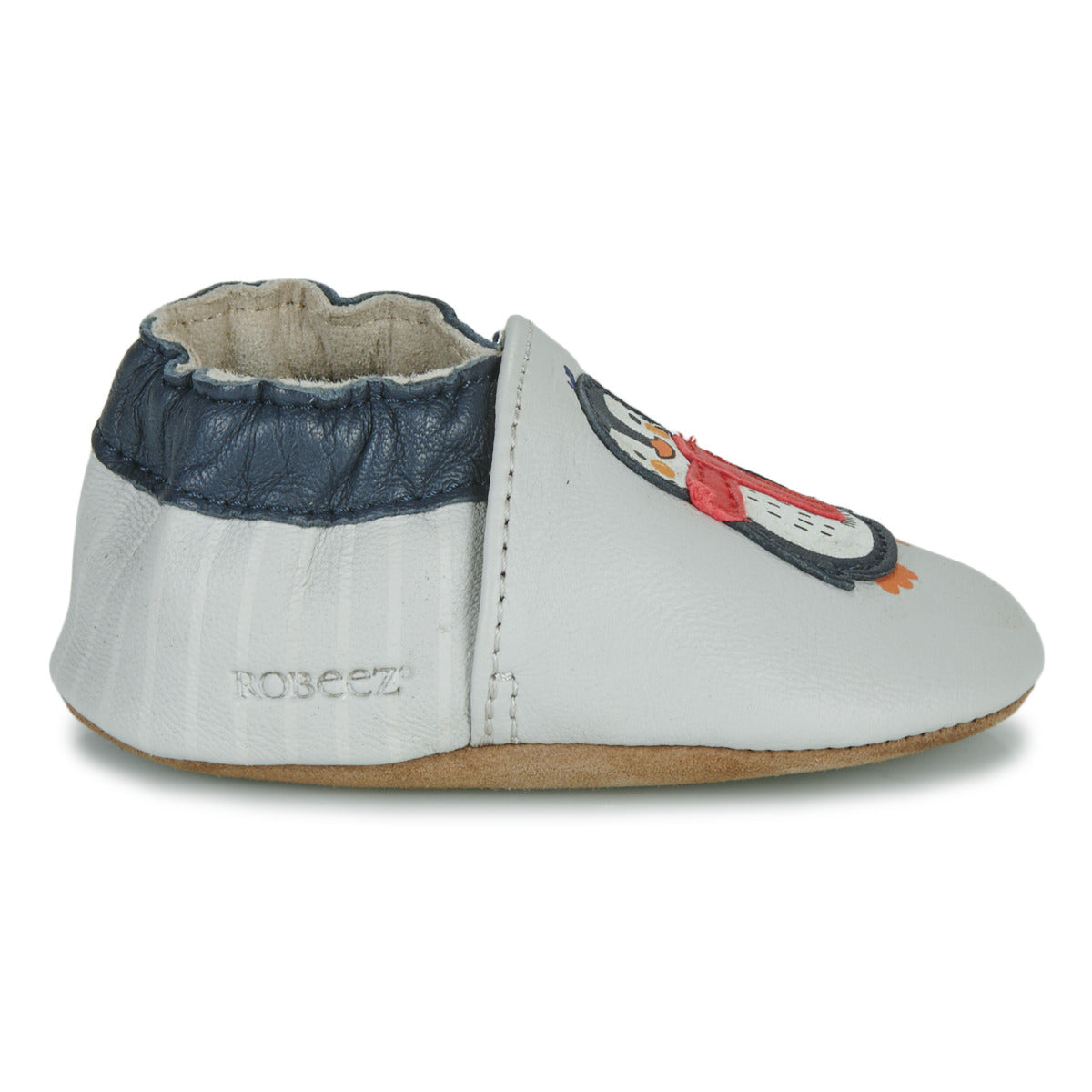 Pantofole bambini ragazzo Robeez  COLD FRIEND  Grigio