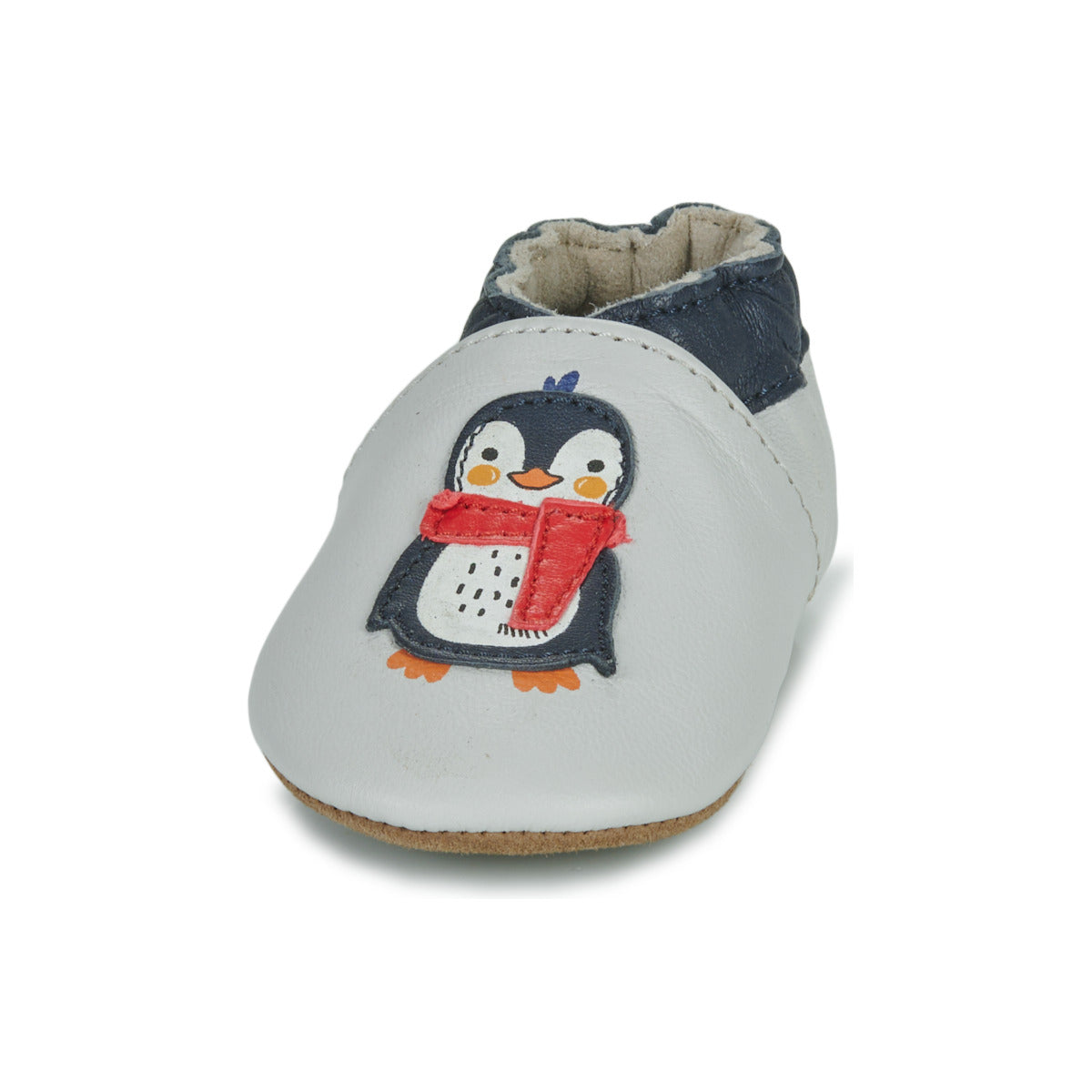 Pantofole bambini ragazzo Robeez  COLD FRIEND  Grigio