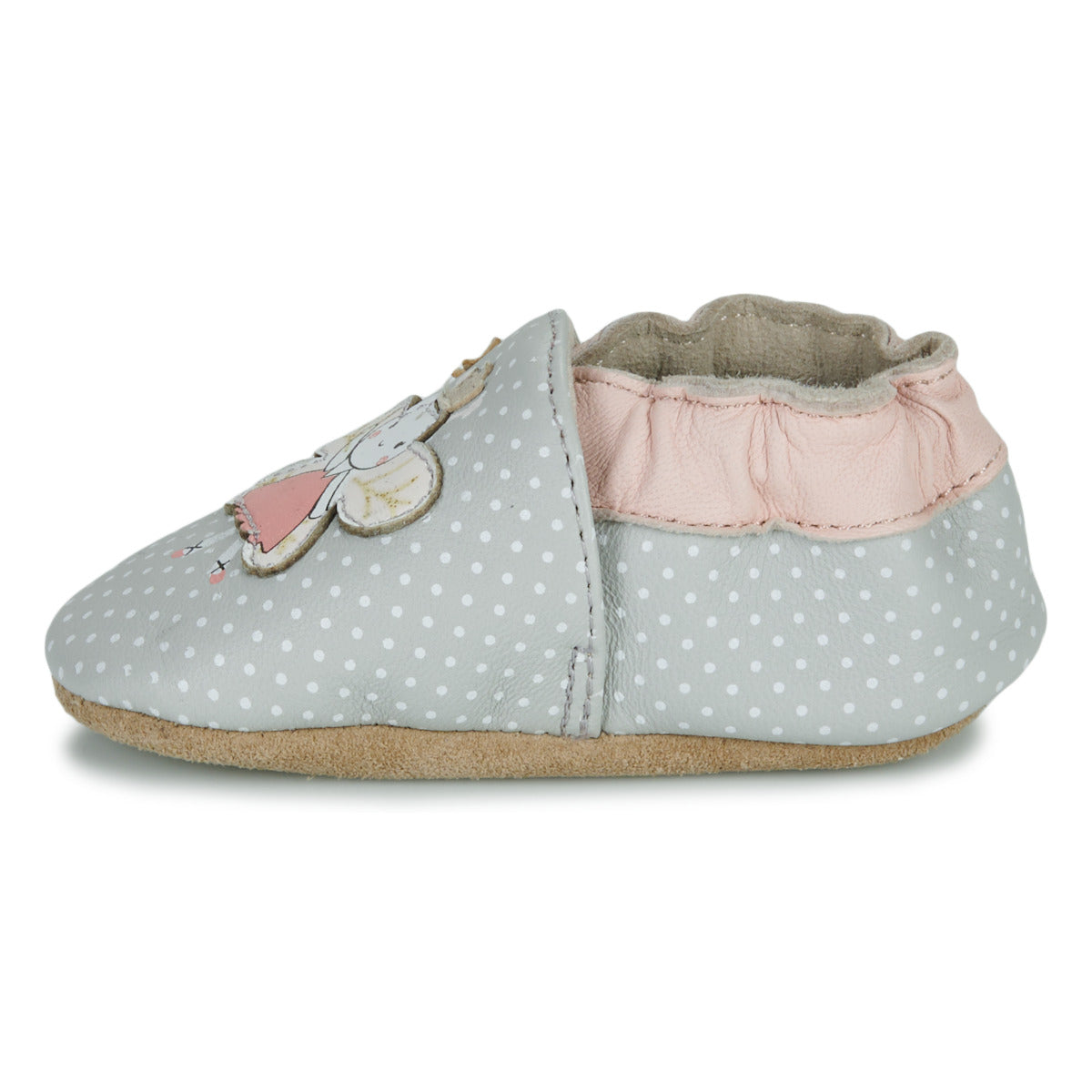 Pantofole bambini ragazza Robeez  FANCY GIRL  Grigio