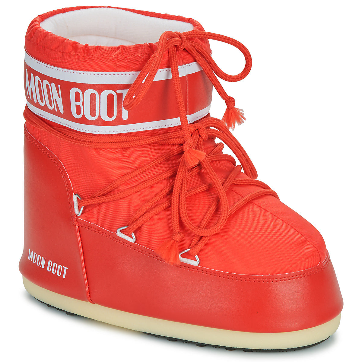 Scarpe da neve Donna Moon Boot  MB ICON LOW NYLON  Rosso