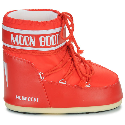 Scarpe da neve Donna Moon Boot  MB ICON LOW NYLON  Rosso