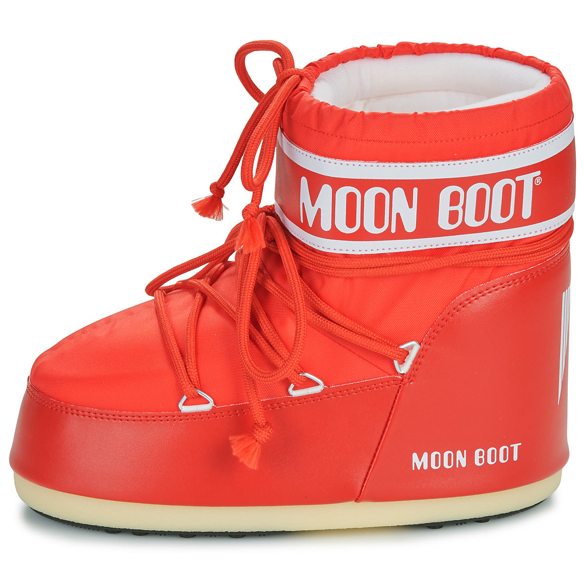 Scarpe da neve Donna Moon Boot  MB ICON LOW NYLON  Rosso