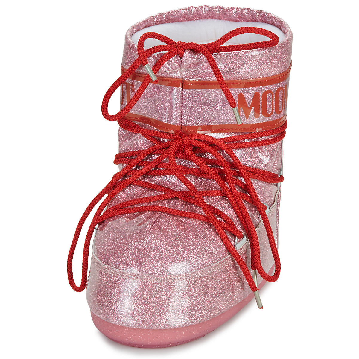 Scarpe da neve Donna Moon Boot  MB ICON LOW GLITTER  Rosa