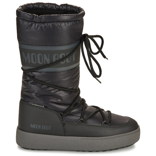 Scarpe da neve Donna Moon Boot  MB LTRACK HIGH NYLON WP  Nero