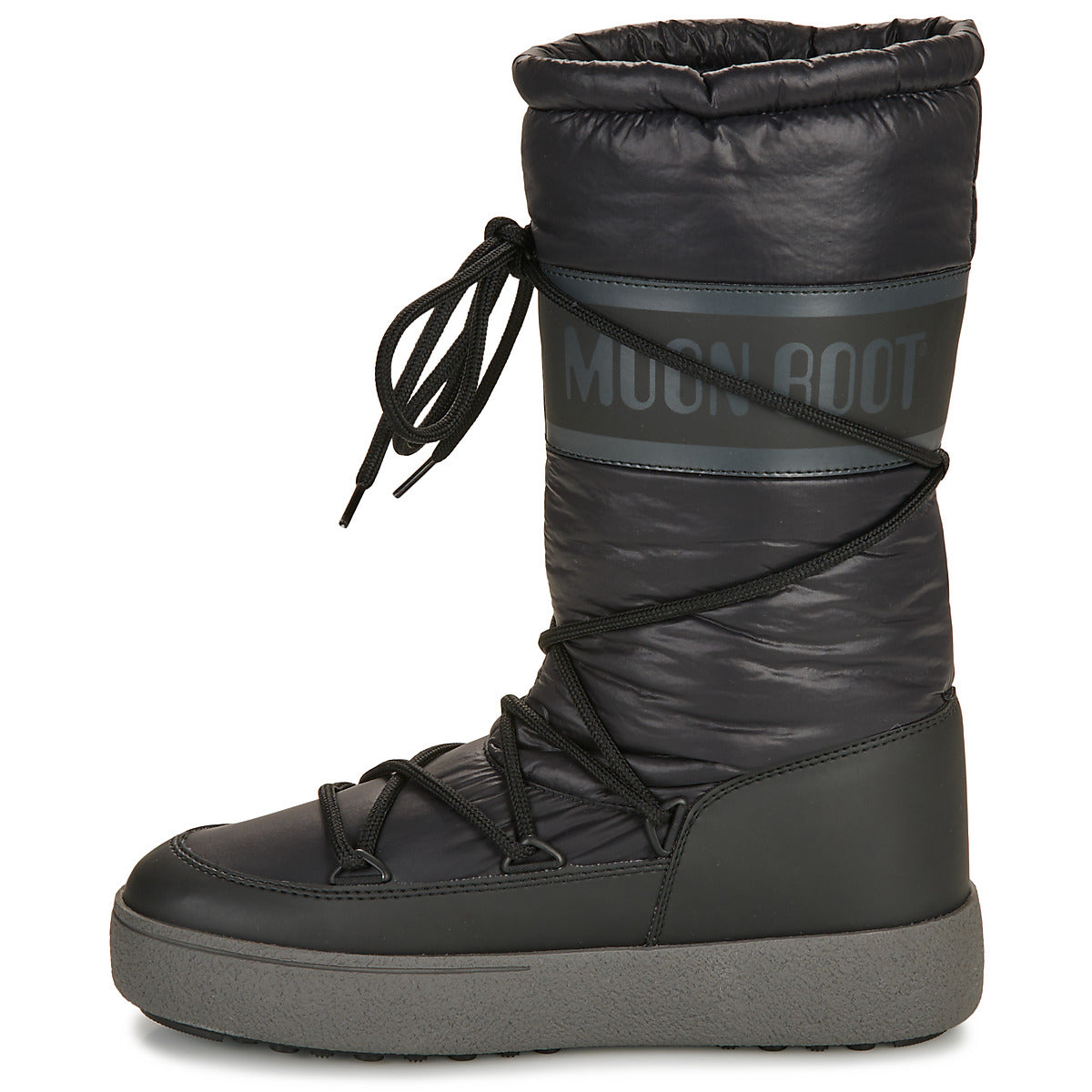 Scarpe da neve Donna Moon Boot  MB LTRACK HIGH NYLON WP  Nero