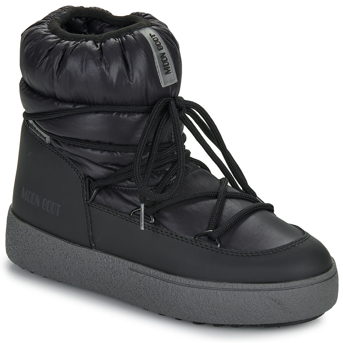 Scarpe da neve Donna Moon Boot  MB LTRACK LOW NYLON WP  Nero