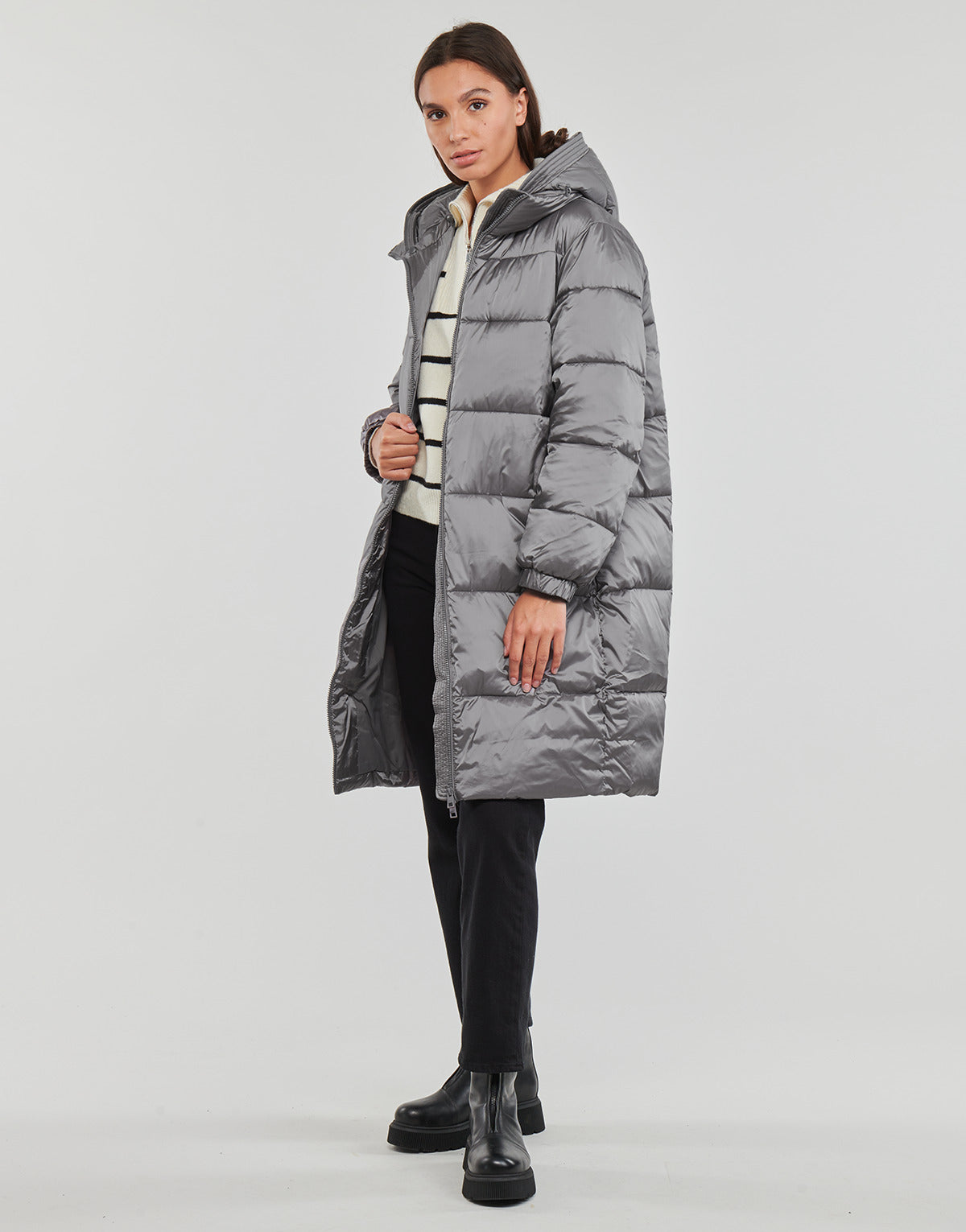 Piumino Donna Esprit  Core Puffer  Grigio