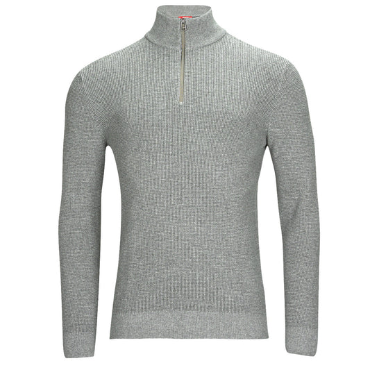 Maglione Uomo Esprit  zip troyer  Grigio