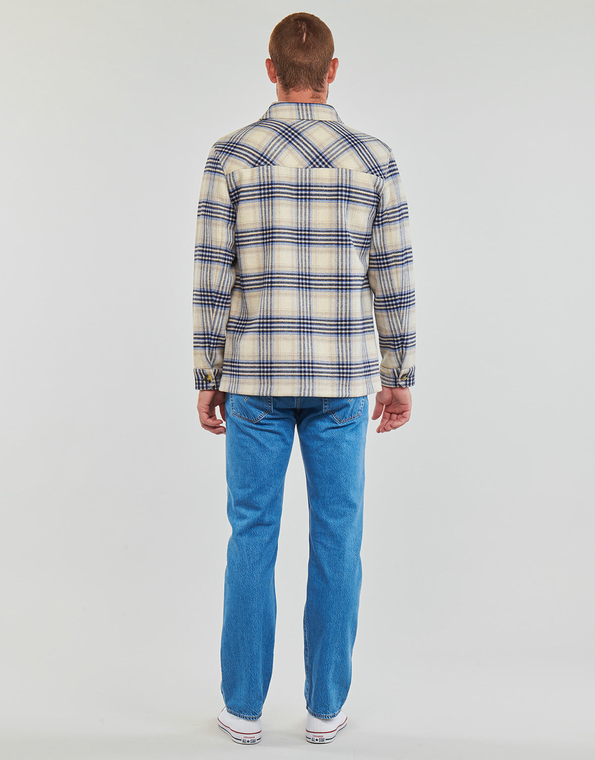 Mantella Uomo Esprit  Check Overshirt  Multicolore