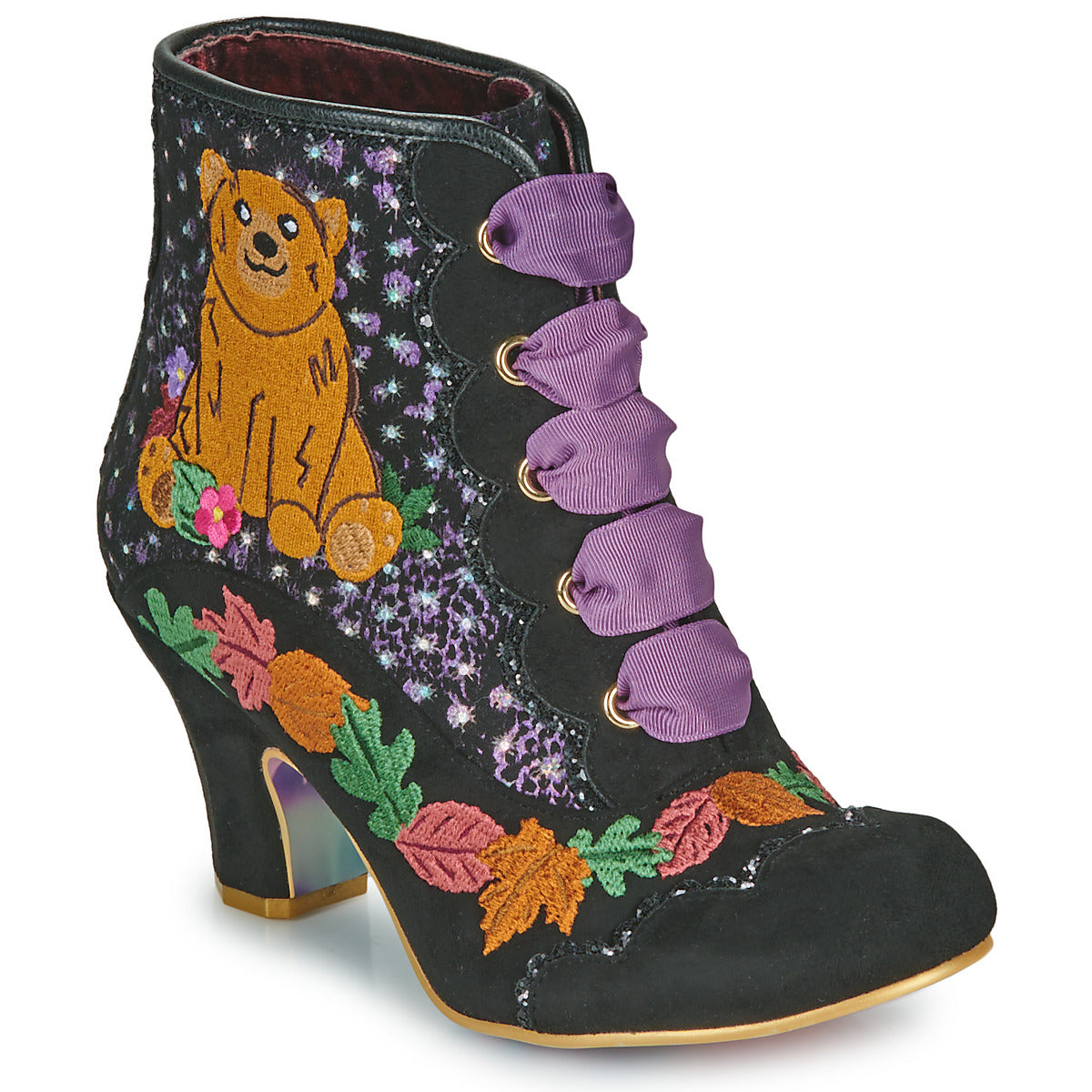 Stivaletti Donna Irregular Choice  BIG OL'BEAR  Nero