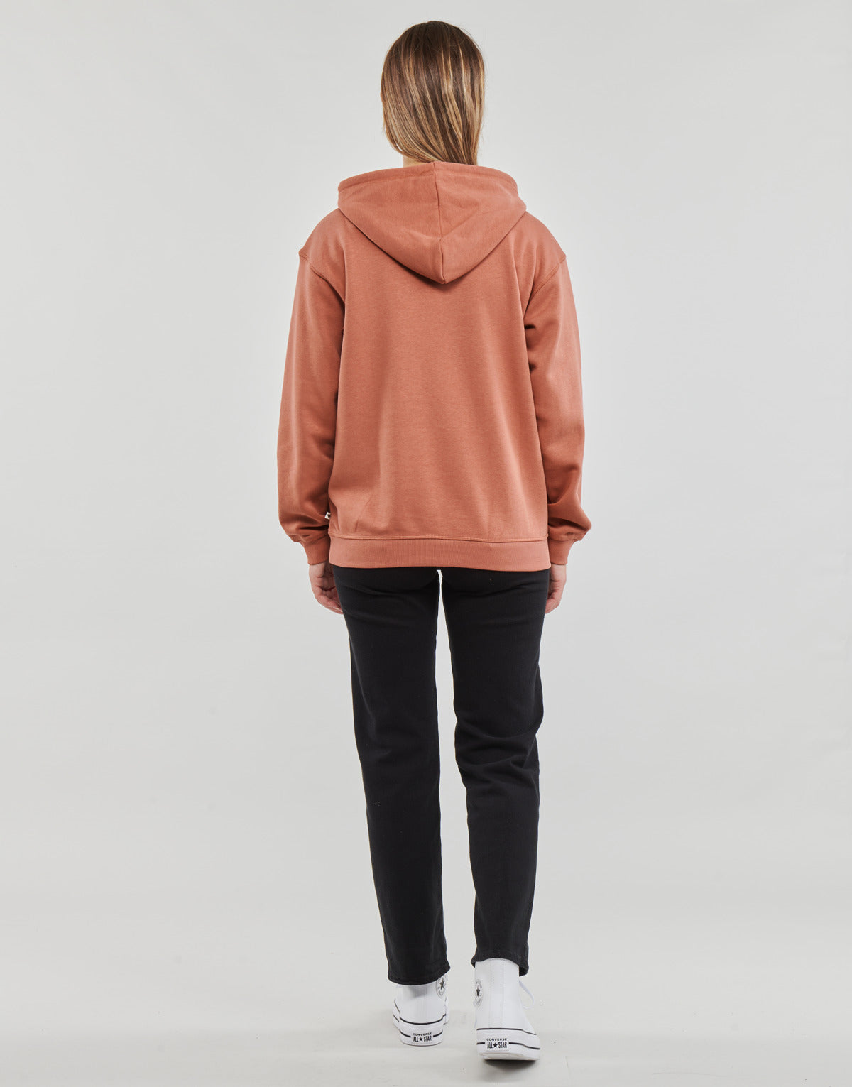 Felpa Donna Roxy  SURF STOKED HOODIE BRUSHED  Rosa