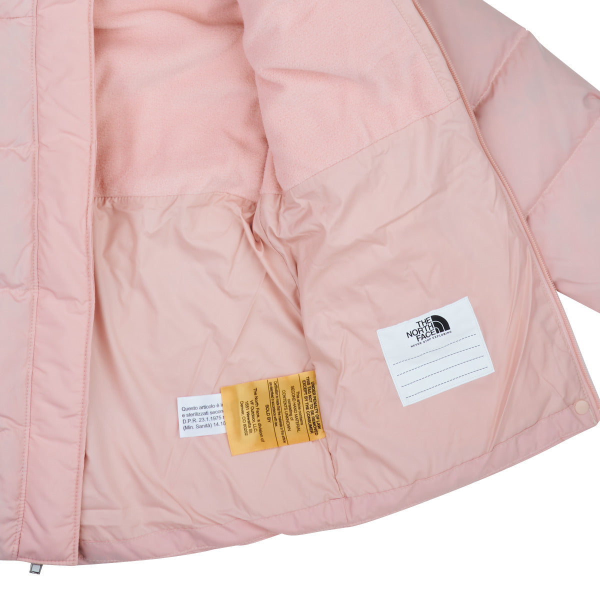 Piumino ragazza The North Face  Girls Reversible North Down jacket  Rosa