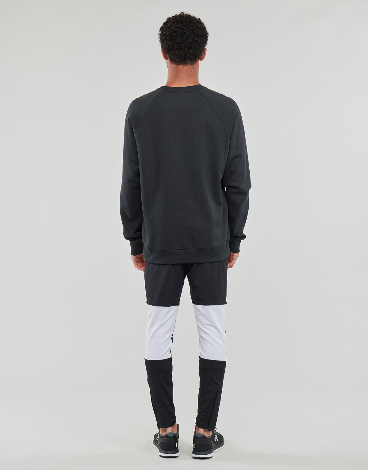 Felpa Uomo Under Armour  Rival Fleece Crew  Nero