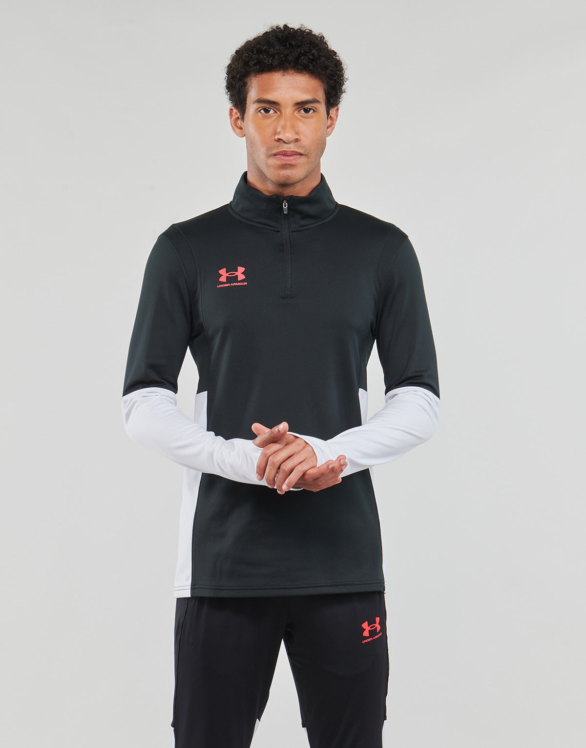 Felpa Uomo Under Armour  M's Ch. Midlayer  Nero