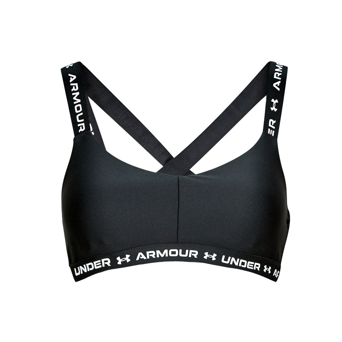 Brassiere Donna Under Armour  Crossback Low  Nero