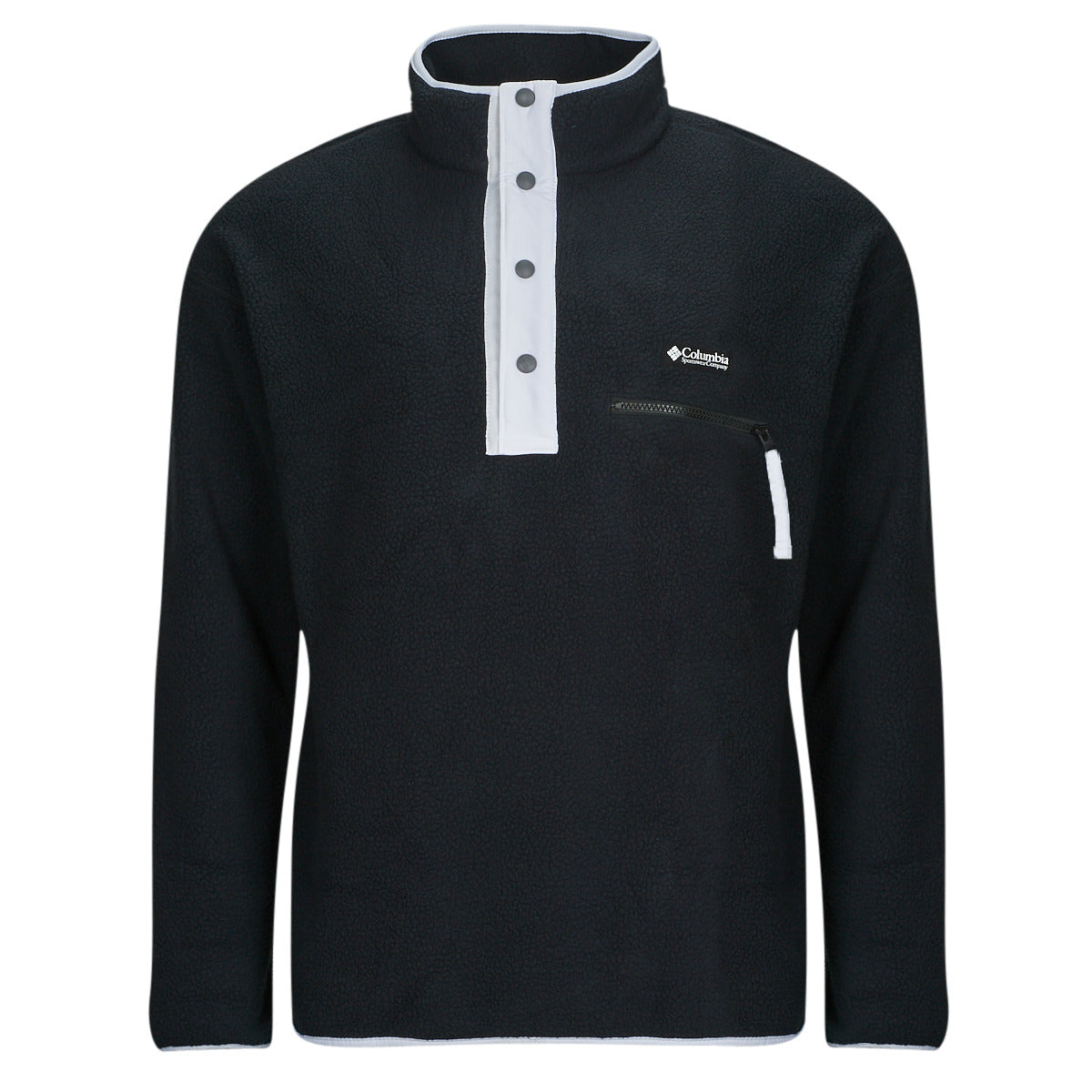 Felpa Uomo Columbia  Helvetia Half Snap Fleece  Nero