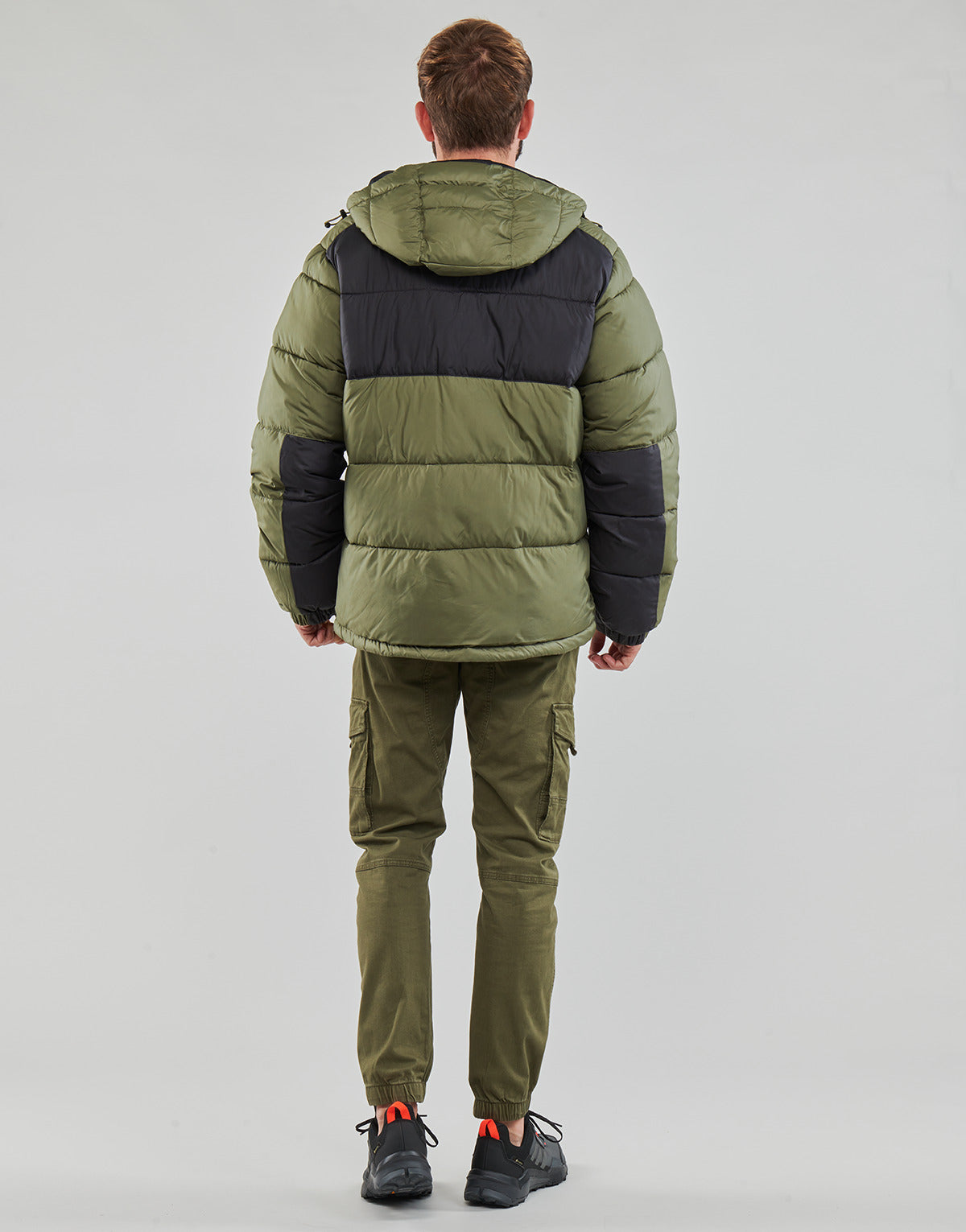 Piumino Uomo Columbia  Pike Lake II Hooded Jacket  Kaki