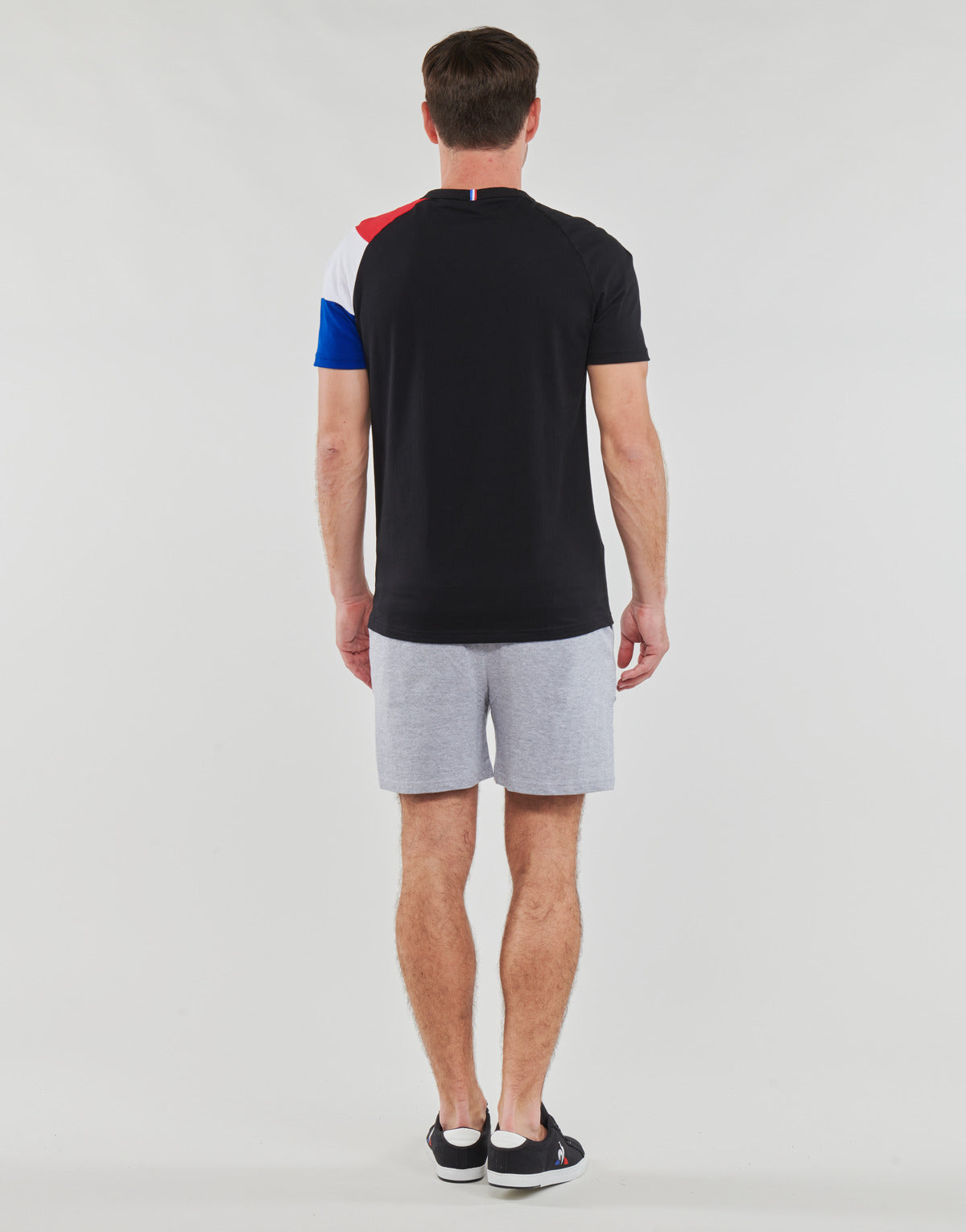 T-shirt Uomo Le Coq Sportif  BAT TEE SS N°1  Nero