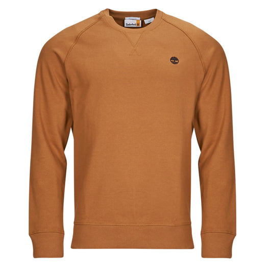 Felpa Uomo Timberland  Exeter River Basic Brushed Back Crew Sweatshirt Regular  Marrone