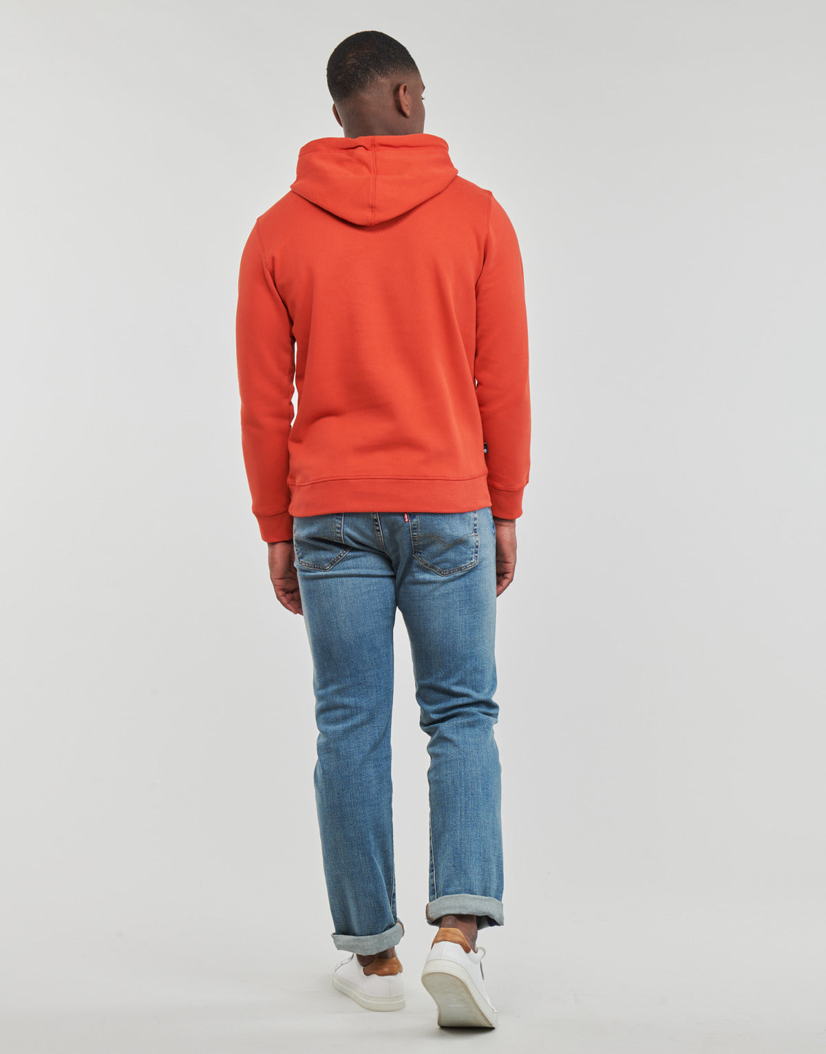 Felpa Uomo Timberland  50th Anniversary Est. 1973 Hoodie BB Sweatshirt Regular  Arancio