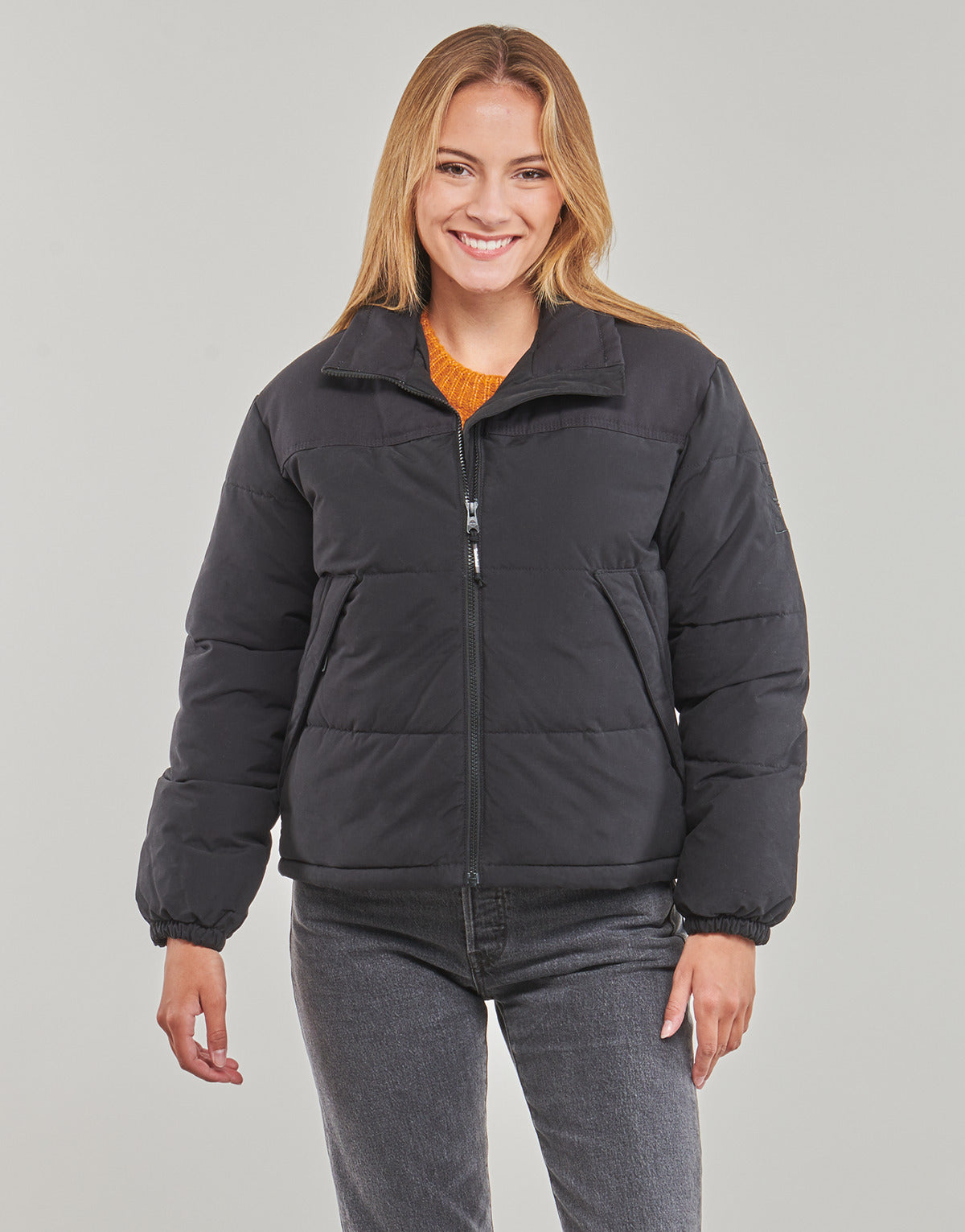 Piumino Donna Timberland  Oversize Non-Down Puffer Jacket  Nero