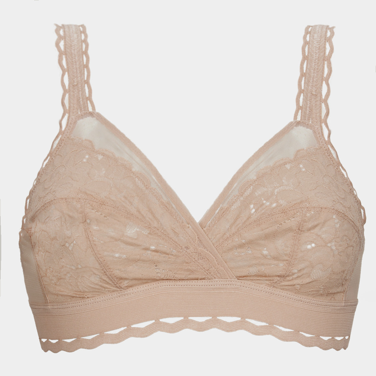 Triangolo/Senza ferretto Donna PLAYTEX  CUR CROISE FEMININ RECYCLE  Beige