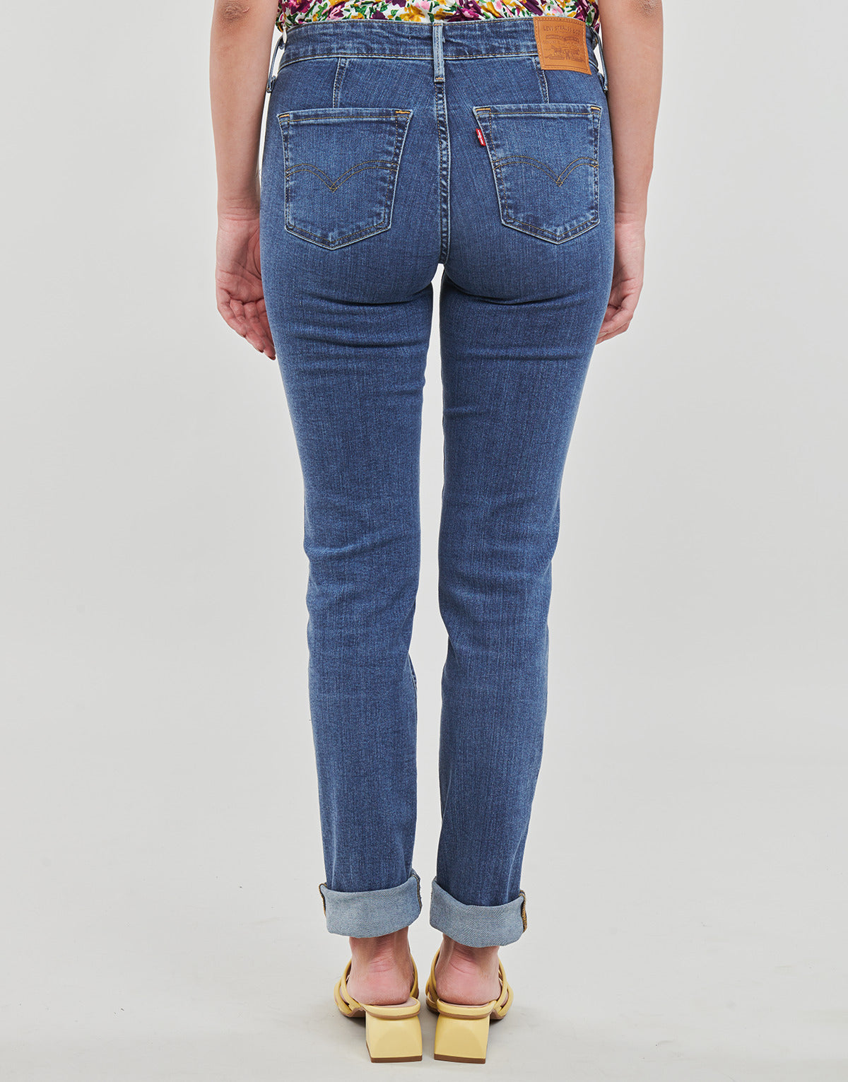 Jeans Slim Donna Levis  712 SLIM WELT POCKET  Blu