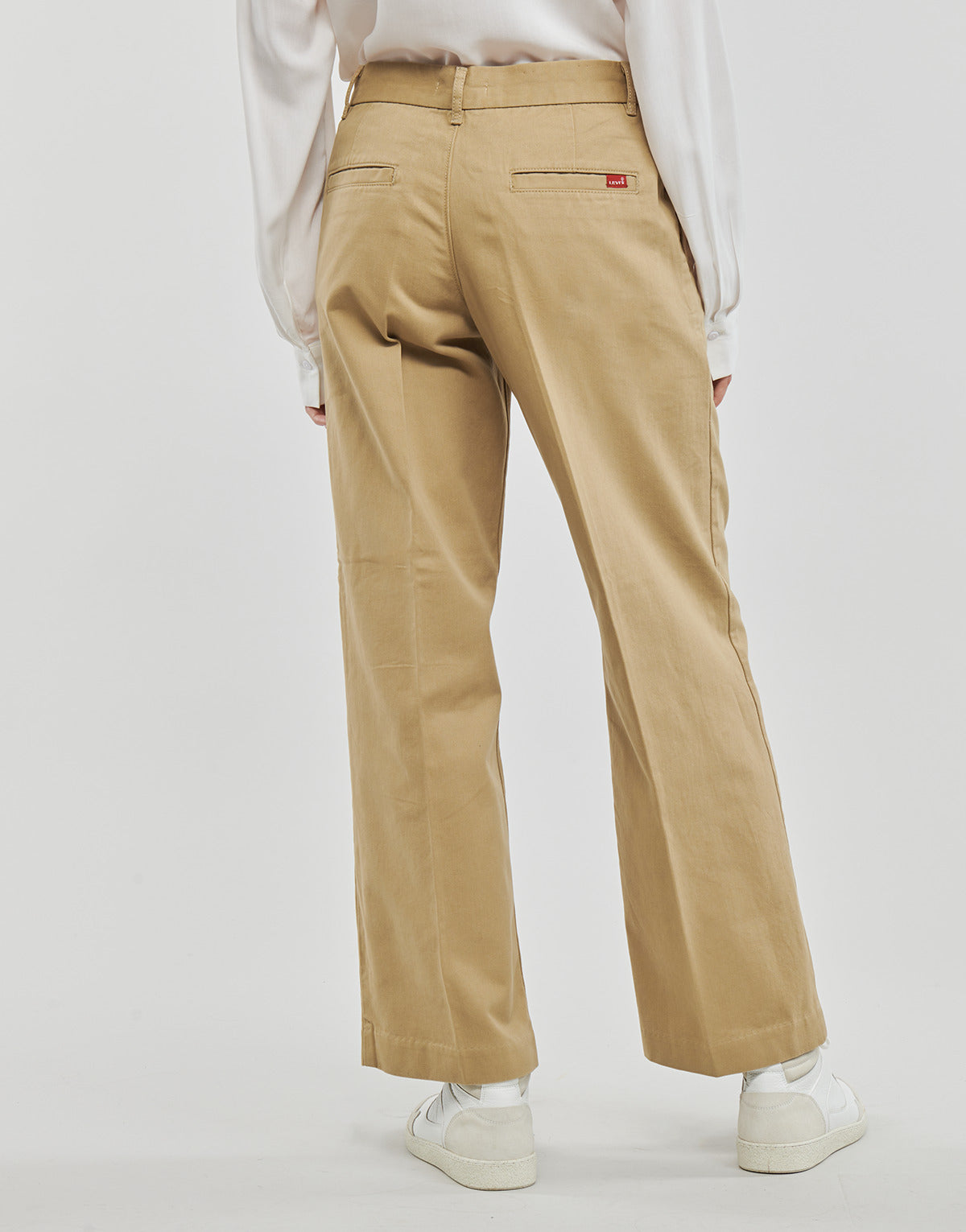 Pantalone Donna Levis  BAGGY TROUSER  Beige