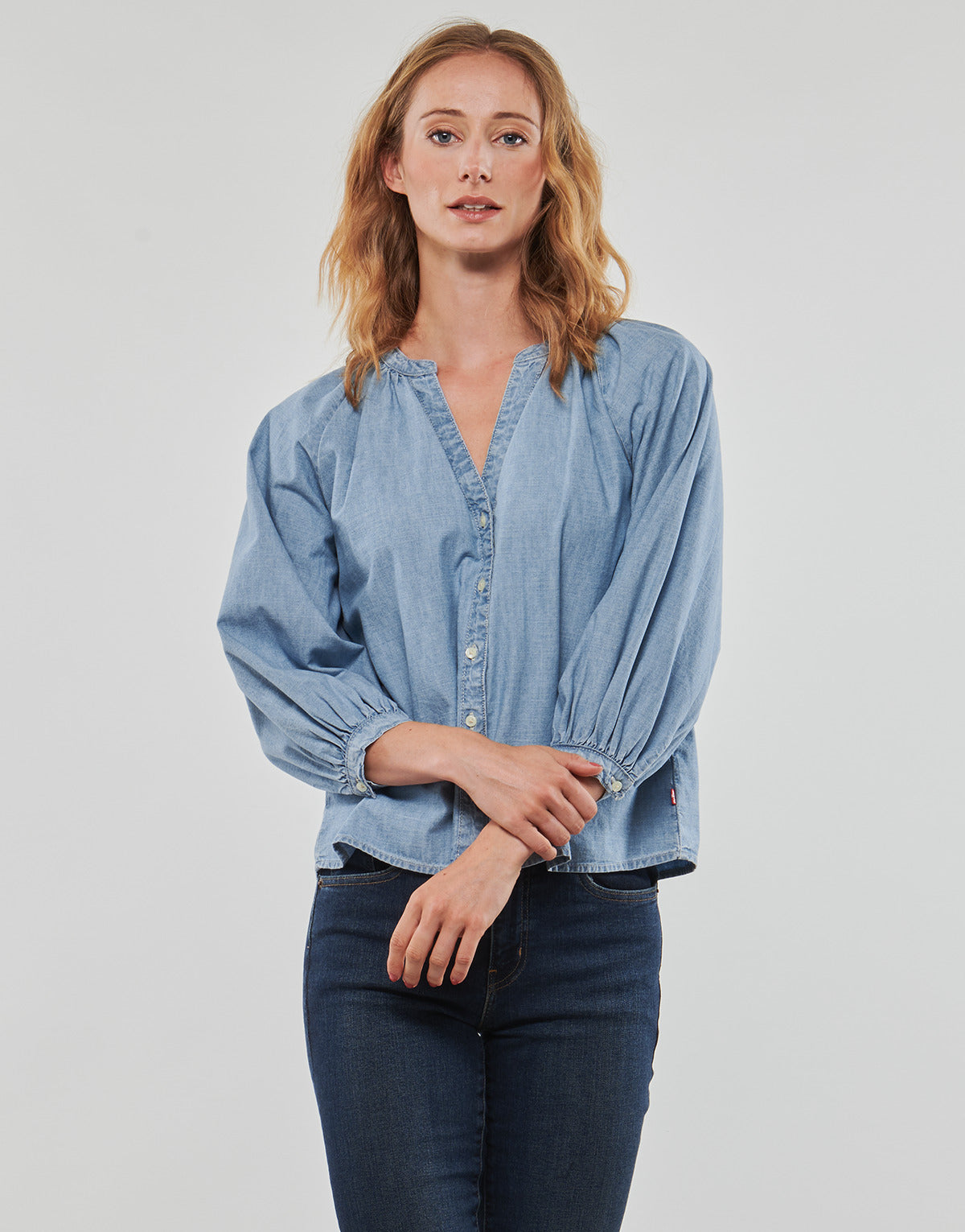 Camicia Donna Levis  LAINEY BLOUSE  Blu