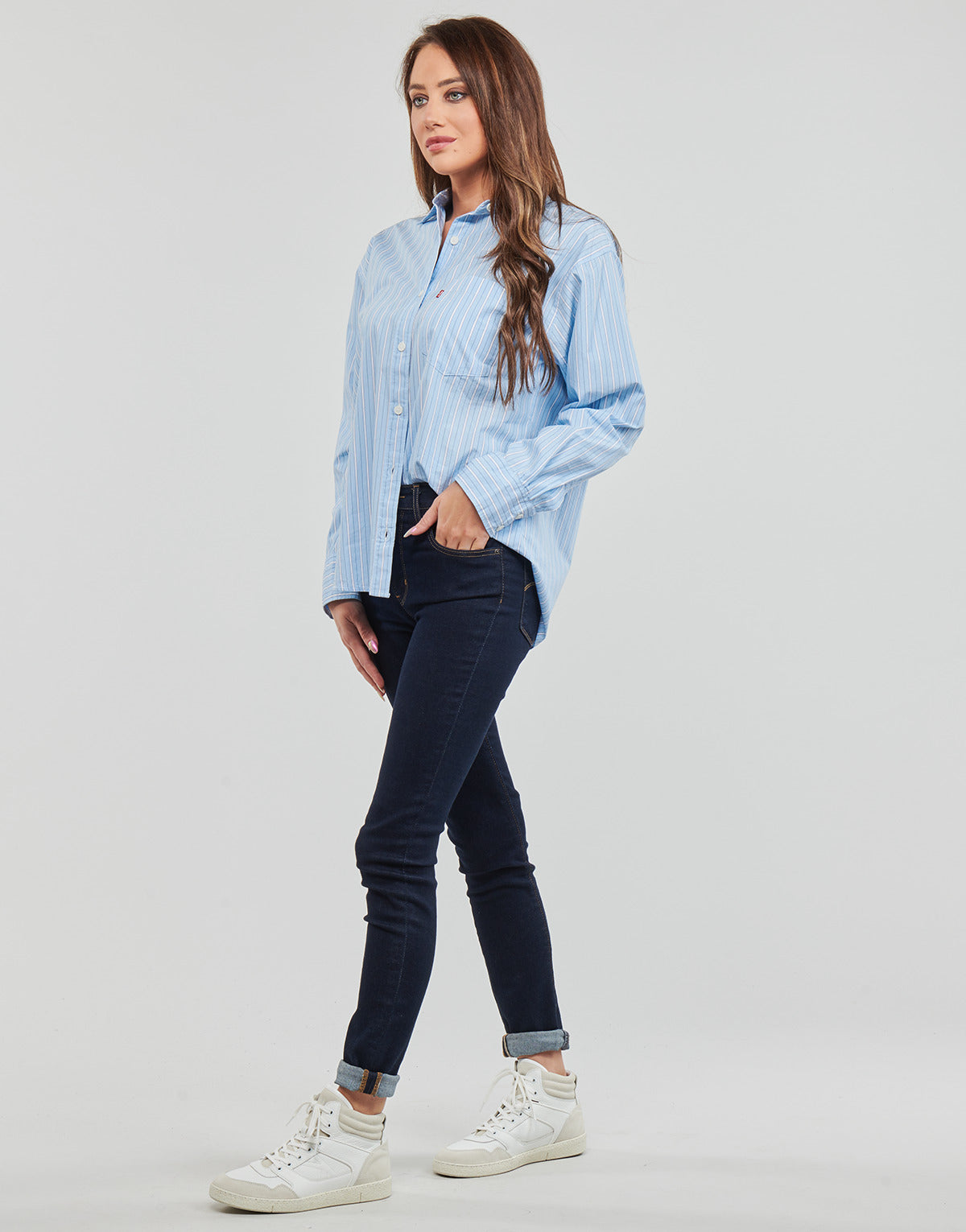 Camicia Donna Levis  NOLA SHIRT  Blu