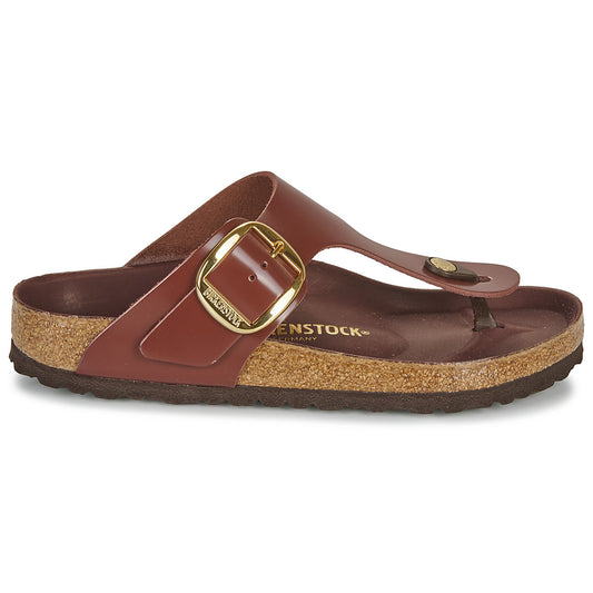 Infradito Donna Birkenstock  GIZEH BIG BUCKLE  Marrone