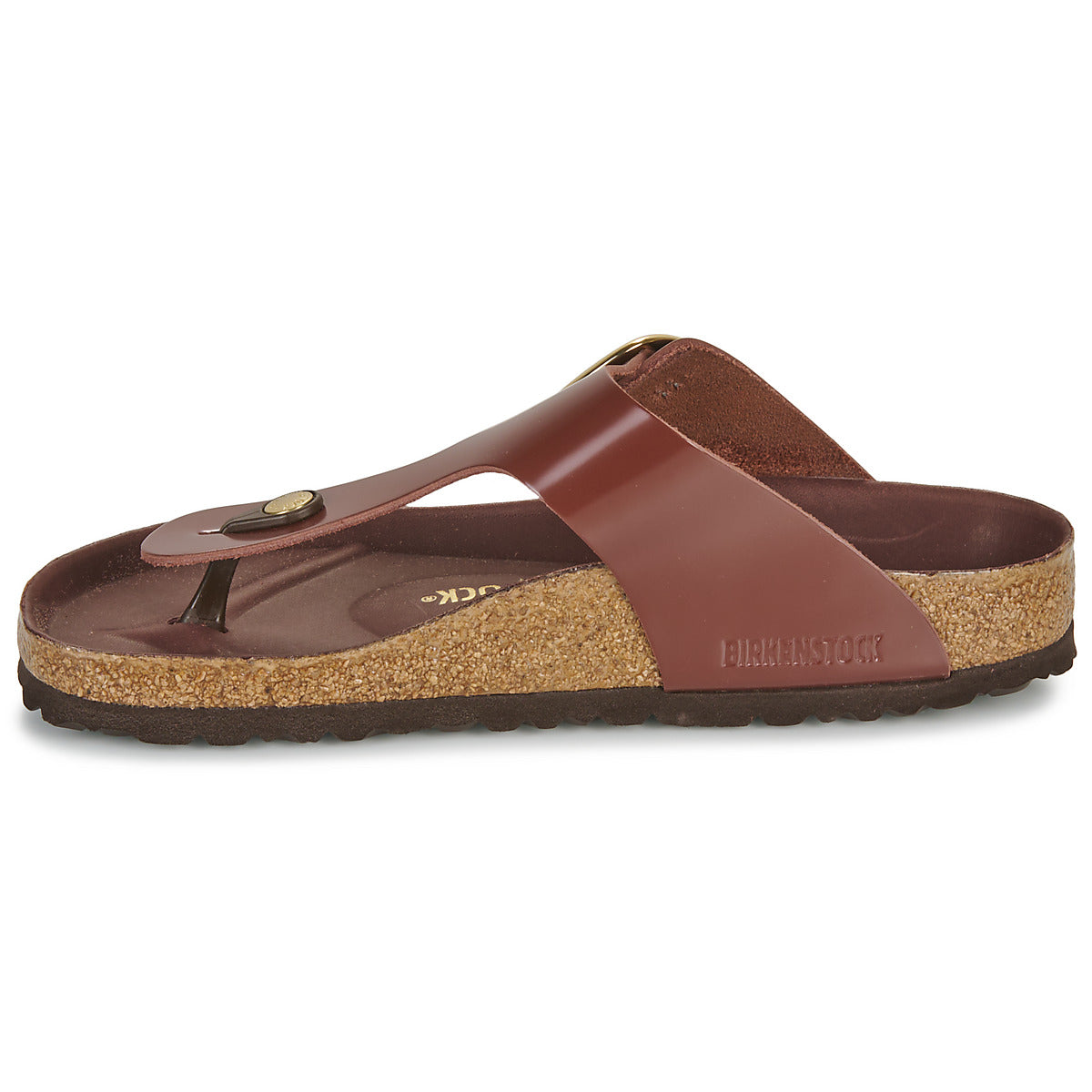 Infradito Donna Birkenstock  GIZEH BIG BUCKLE  Marrone