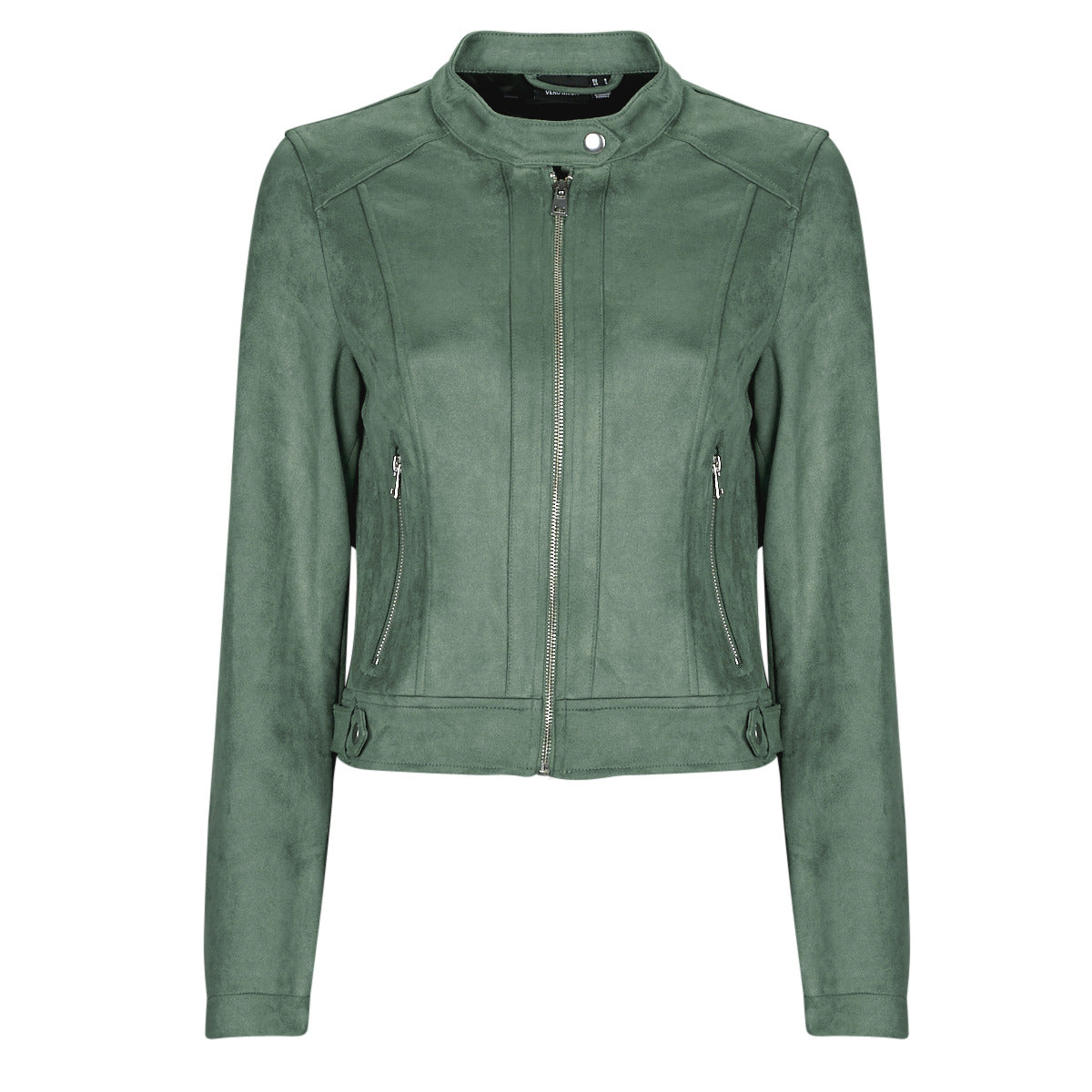 Giacca in pelle Donna Vero Moda  VMJOSE MARI SHORT FAUX SUEDE JACKET BOOS  Verde