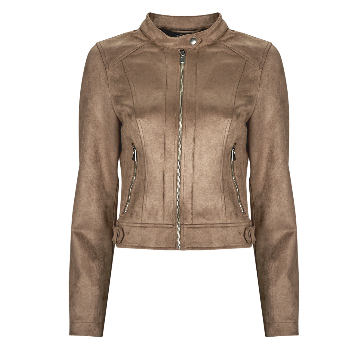 Giacca in pelle Donna Vero Moda  VMJOSE MARI SHORT FAUX SUEDE JACKET BOOS  Marrone